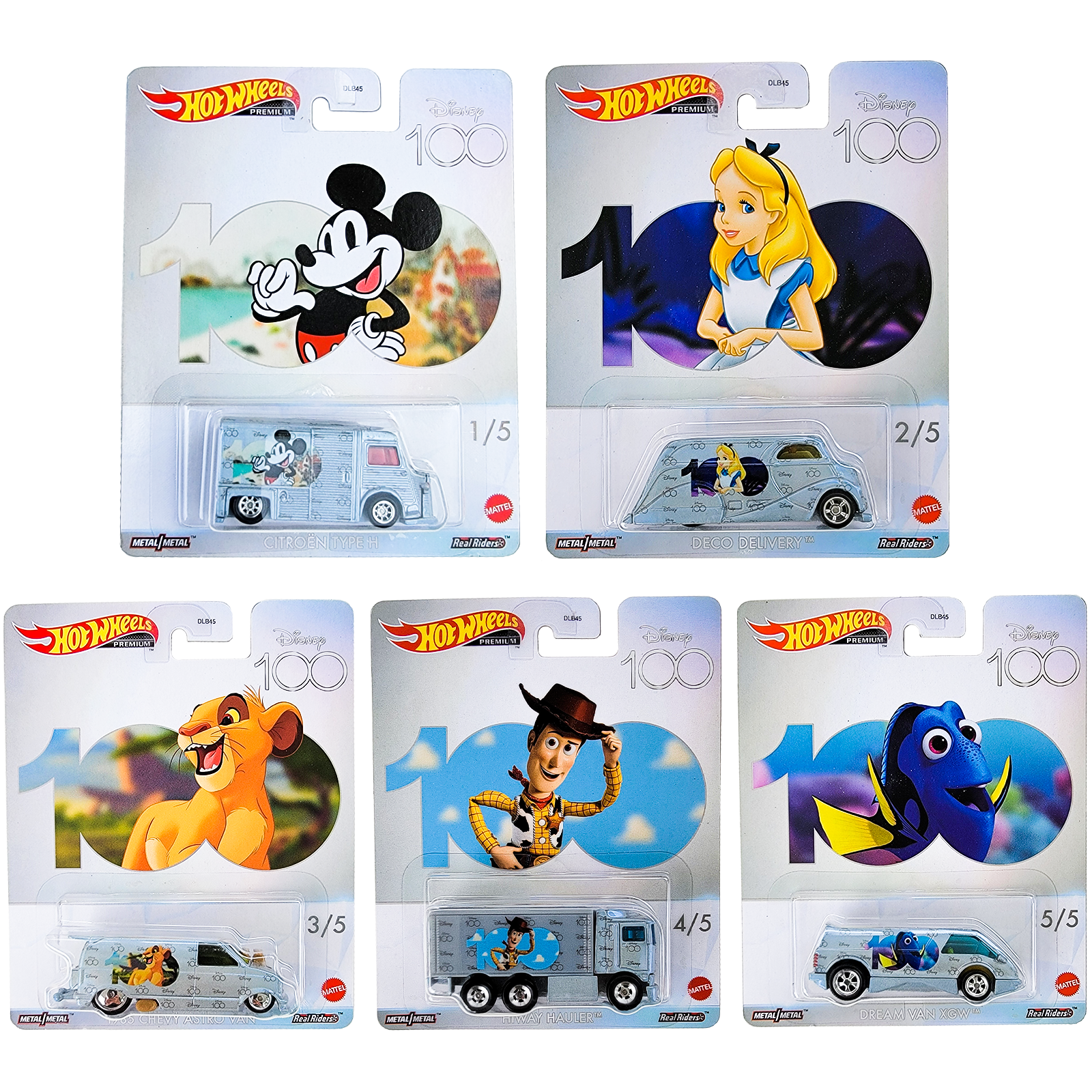 Hot wheels disney series top 3
