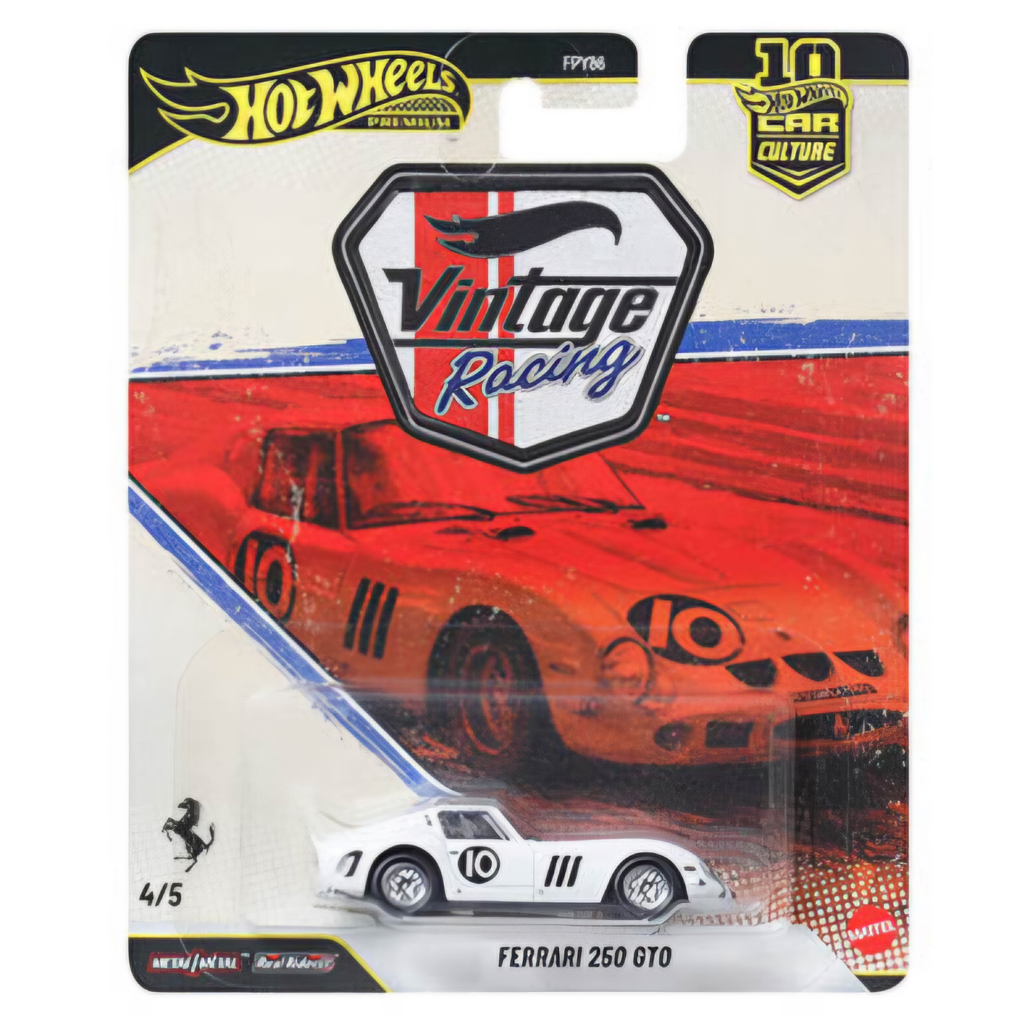 Hot Wheels Vintage Racing Ferrari 250 GTO