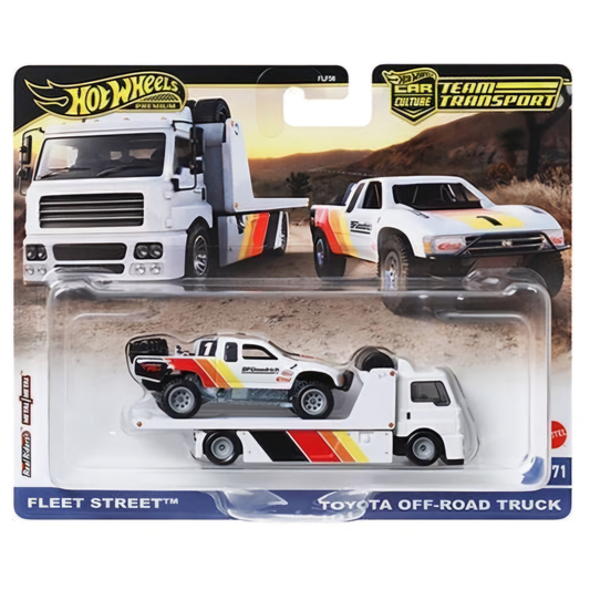 Hot Wheels Team Transport Toyota TRD Off-Road / Fleet Street #71