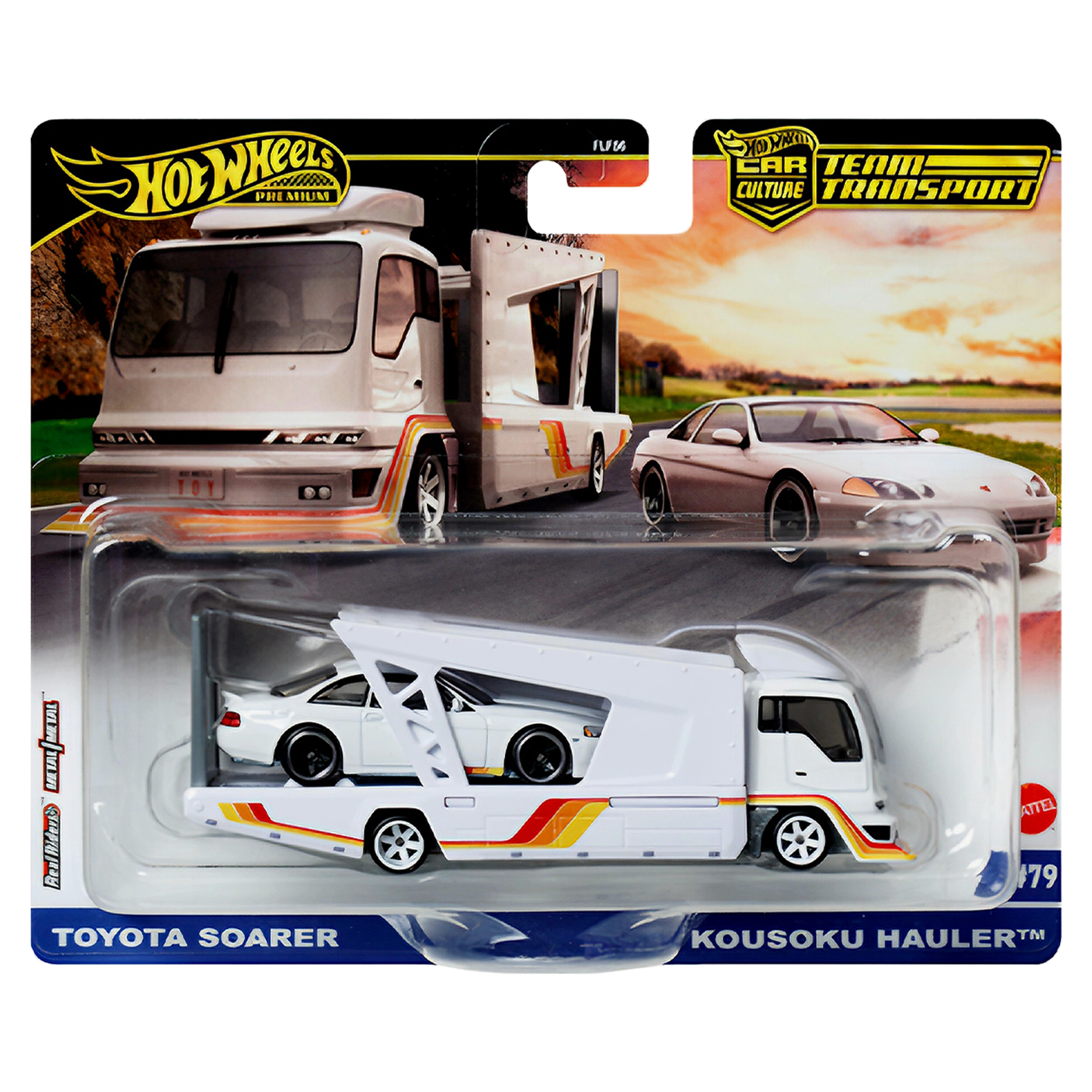 Hot Wheels Team Transport Toyota Soarer / Kousoku Hauler #79