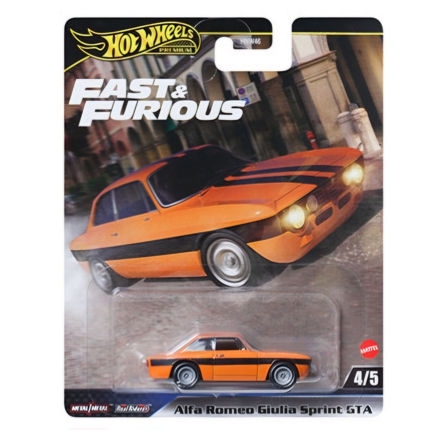 Hot Wheels Fast & Furious Alfa Romeo Giulia Sprint GTA