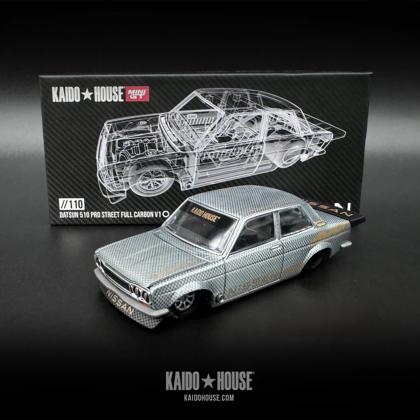 Kaido House Datsun 510 Pro Street Full Carbon V1 - CHASE