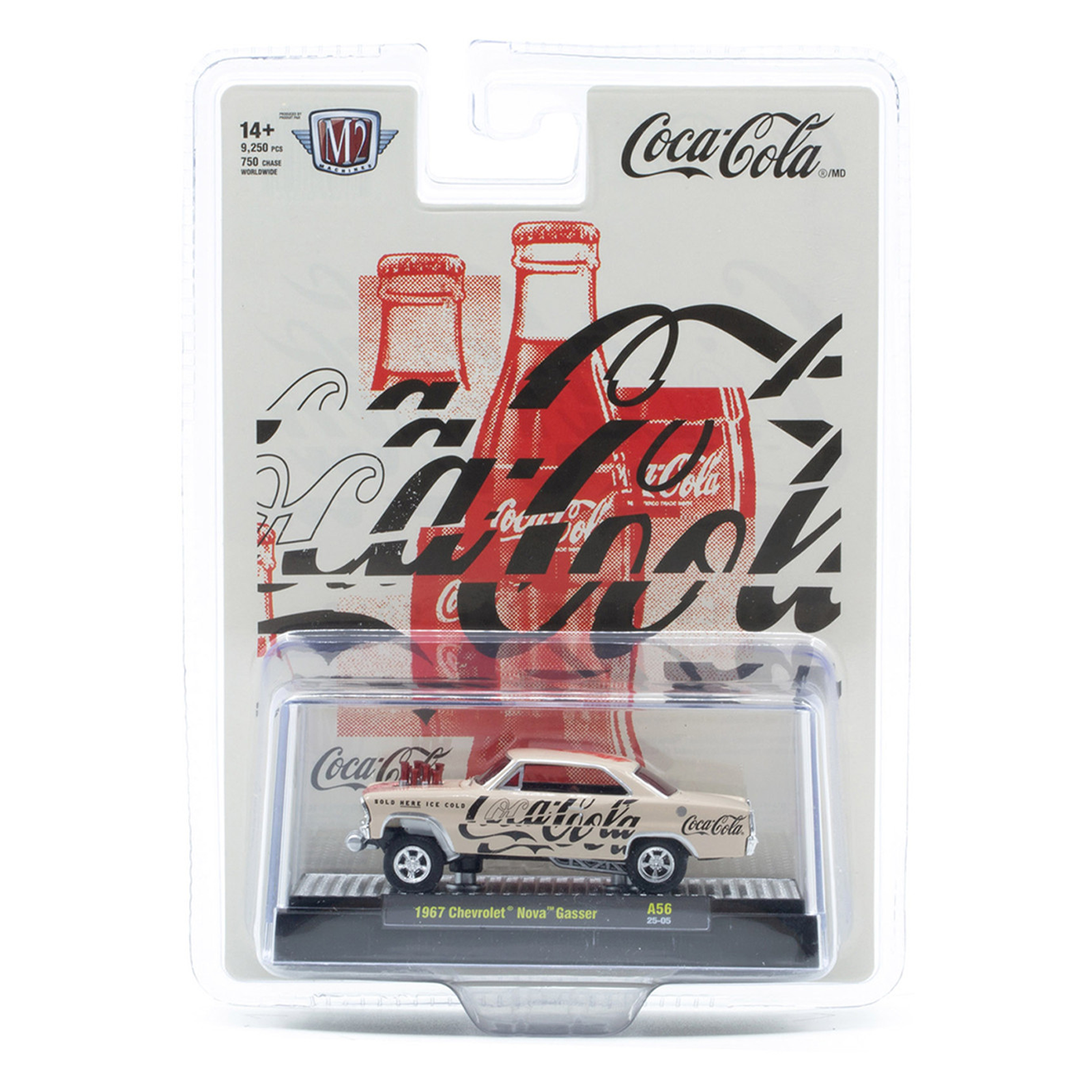M2 1967 Chevrolet Nova Gasser - Coca Cola – OrlandoCityDiecast