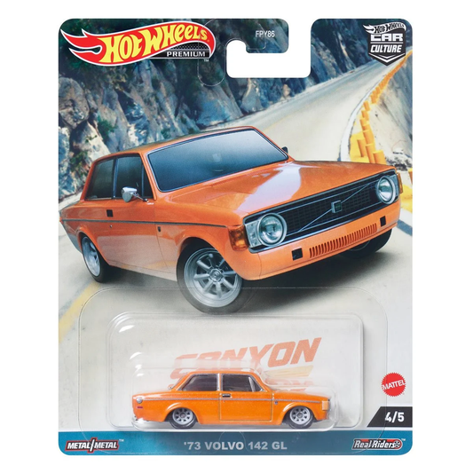 Hot Wheels Canyon Warriors '73 Volvo 142 GL