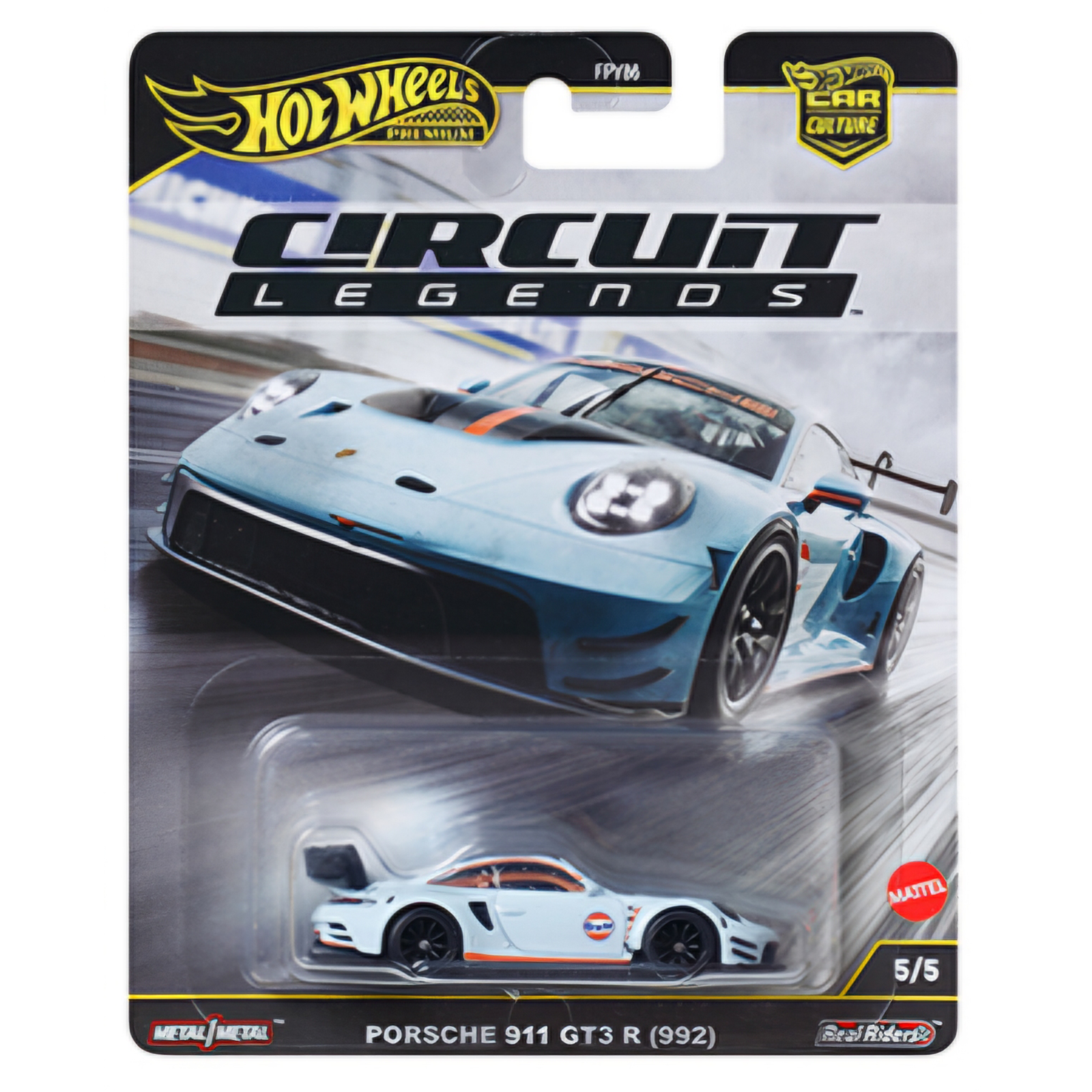 Hot Wheels Circuit Legends Porsche 911 GT3 R (992 Hot Wheels Circuit Legends Porsche 911 GT3 R (992