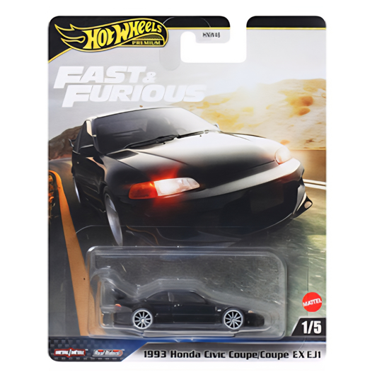 Hot Wheels Fast & Furious ’93 Honda Civic Coupe EX EJ1