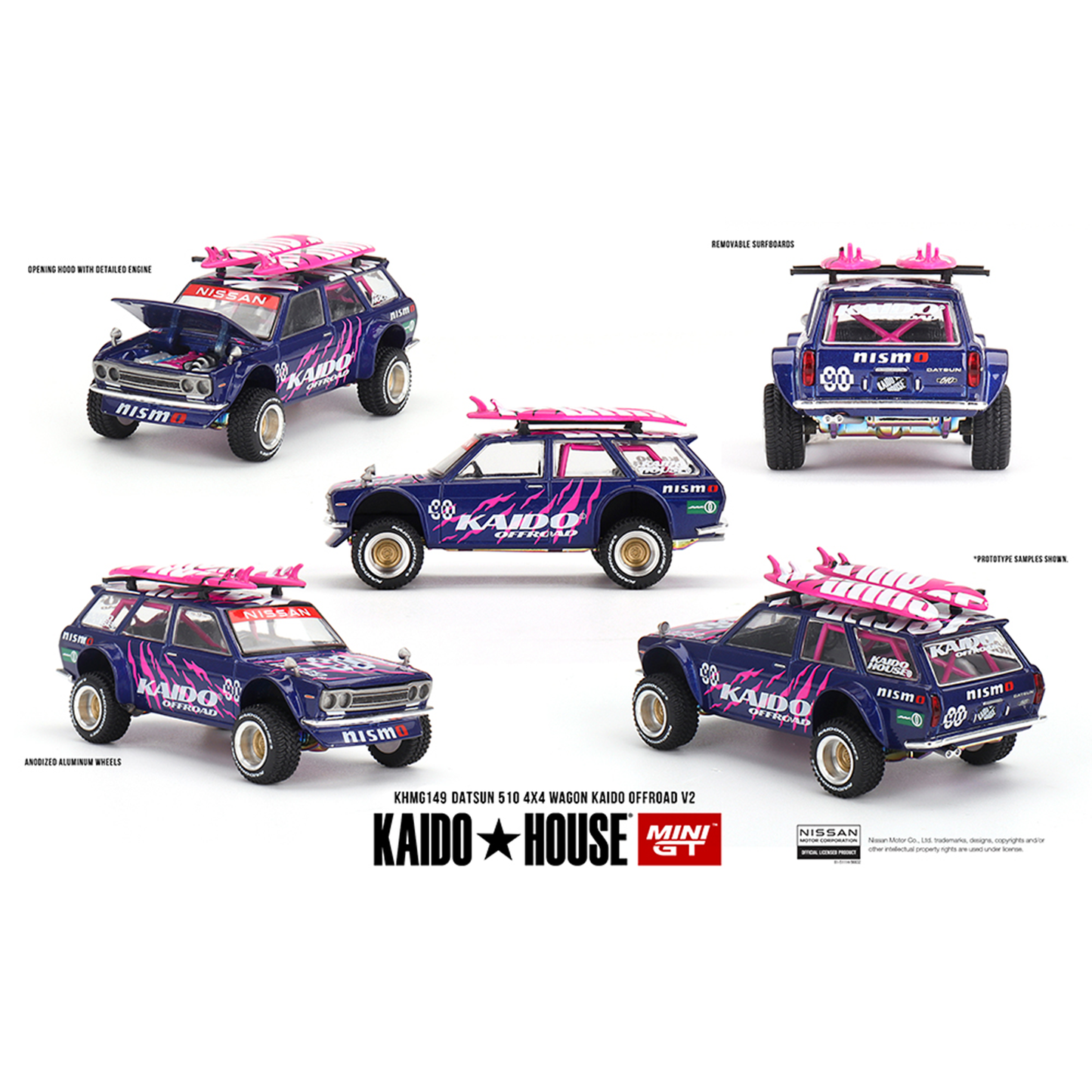 Kaido House Datsun 510 4×4 Wagon Kaido Off Road V2