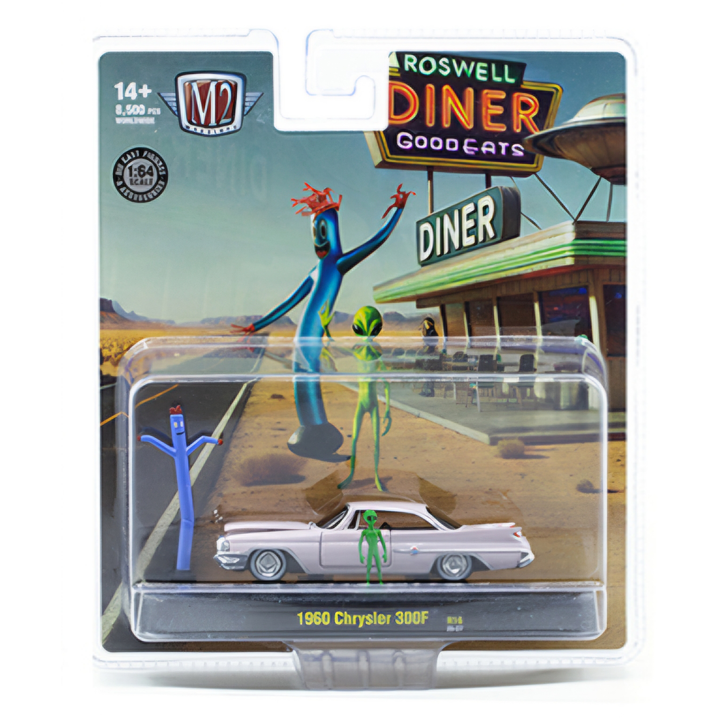 M2 Diorama Auto-Figs 1960 Chrysler 300F