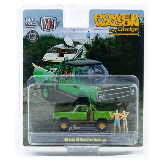 M2 Diorama 1979 Dodge 150 Macho Power Wagon