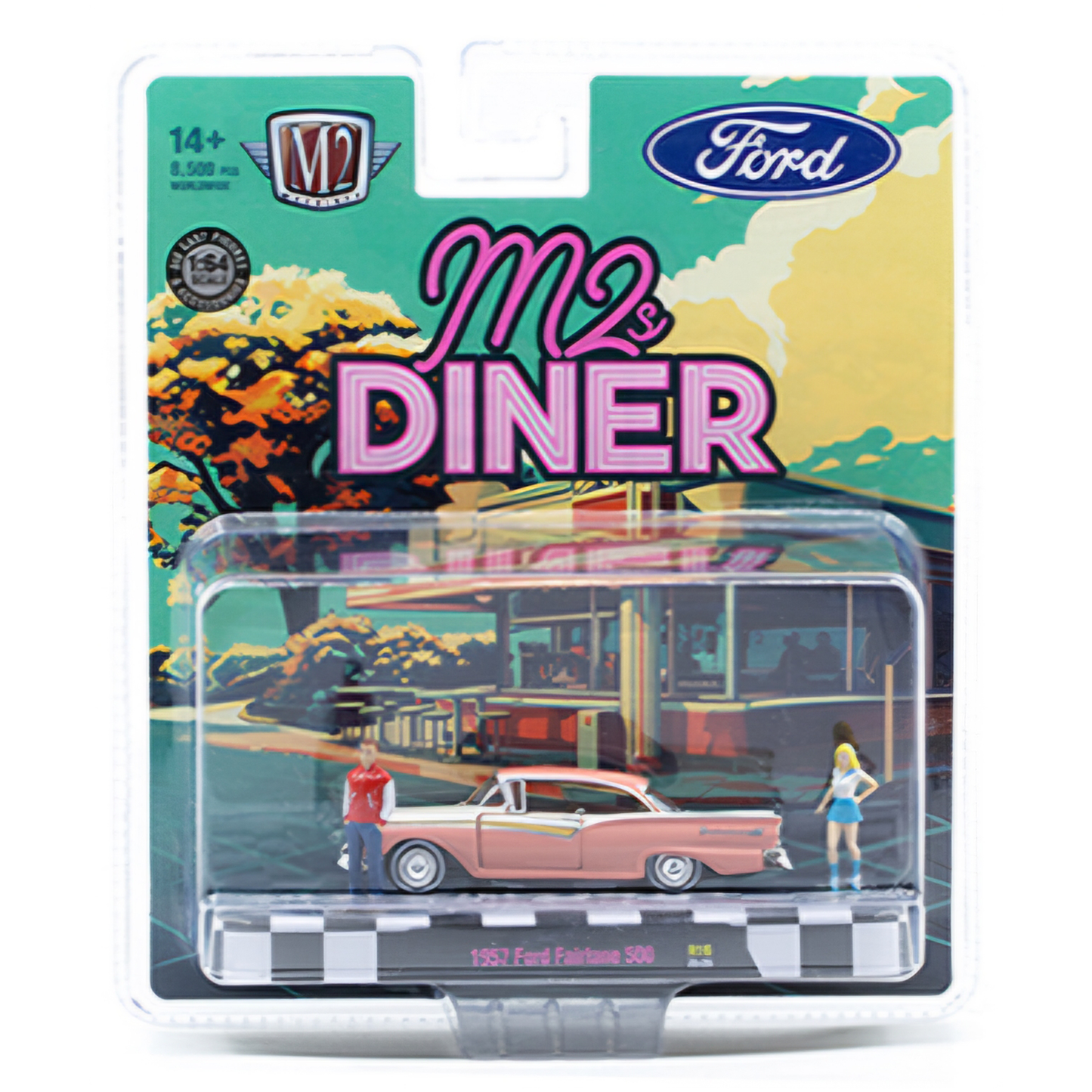M2 Diorama Auto-Figs 1957 Ford Fairlane 500