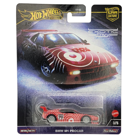 Hot Wheels Exotic Envy BMW M1 Procar