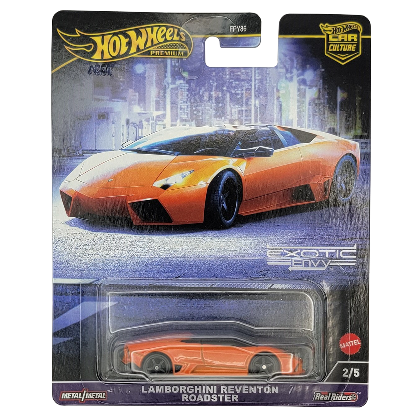 Hot Wheels Exotic Envy Lamborghini Reventon Roadster