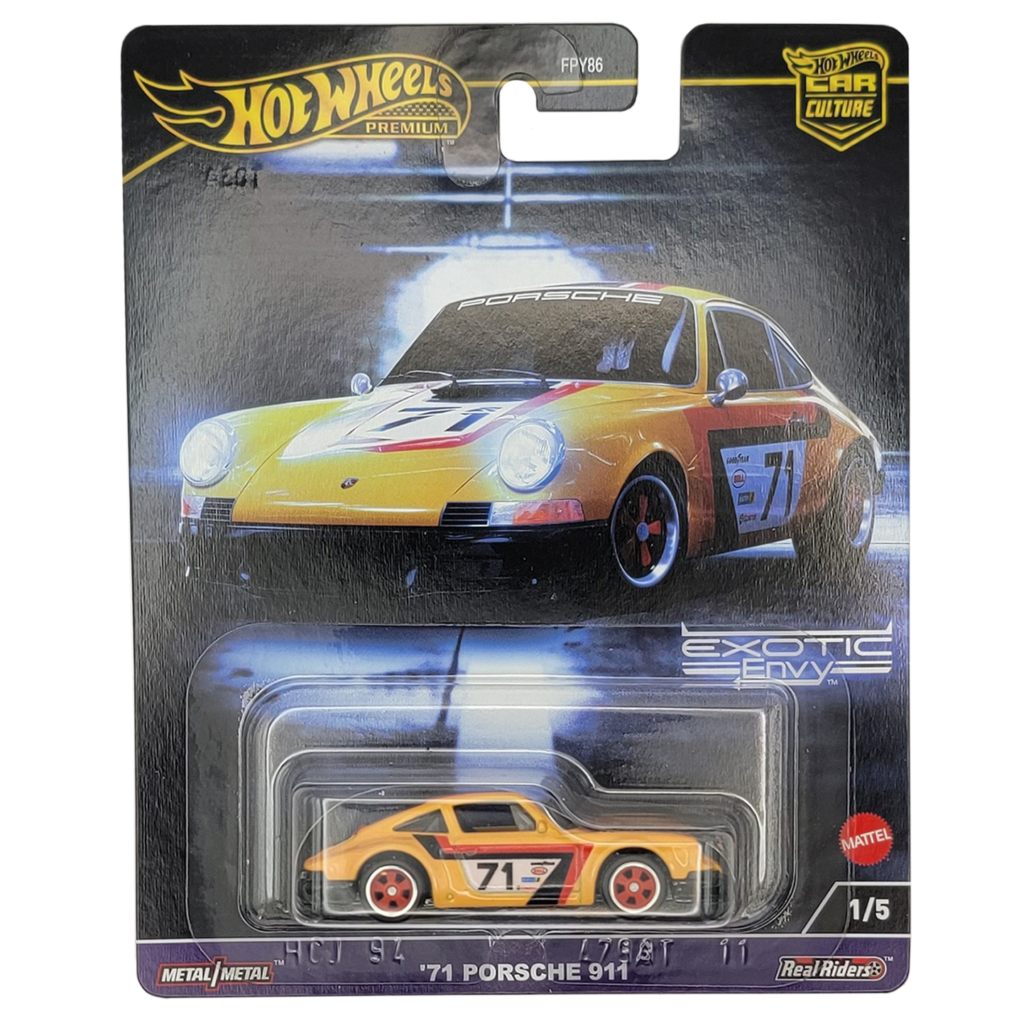 Hot Wheels Exotic Envy '71 Porsche 911