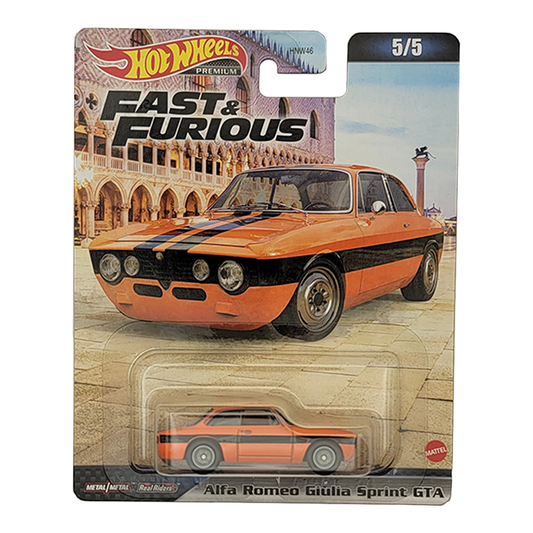 Hot Wheels Fast & Furious Alfa Romeo Giulia Sprint GTA