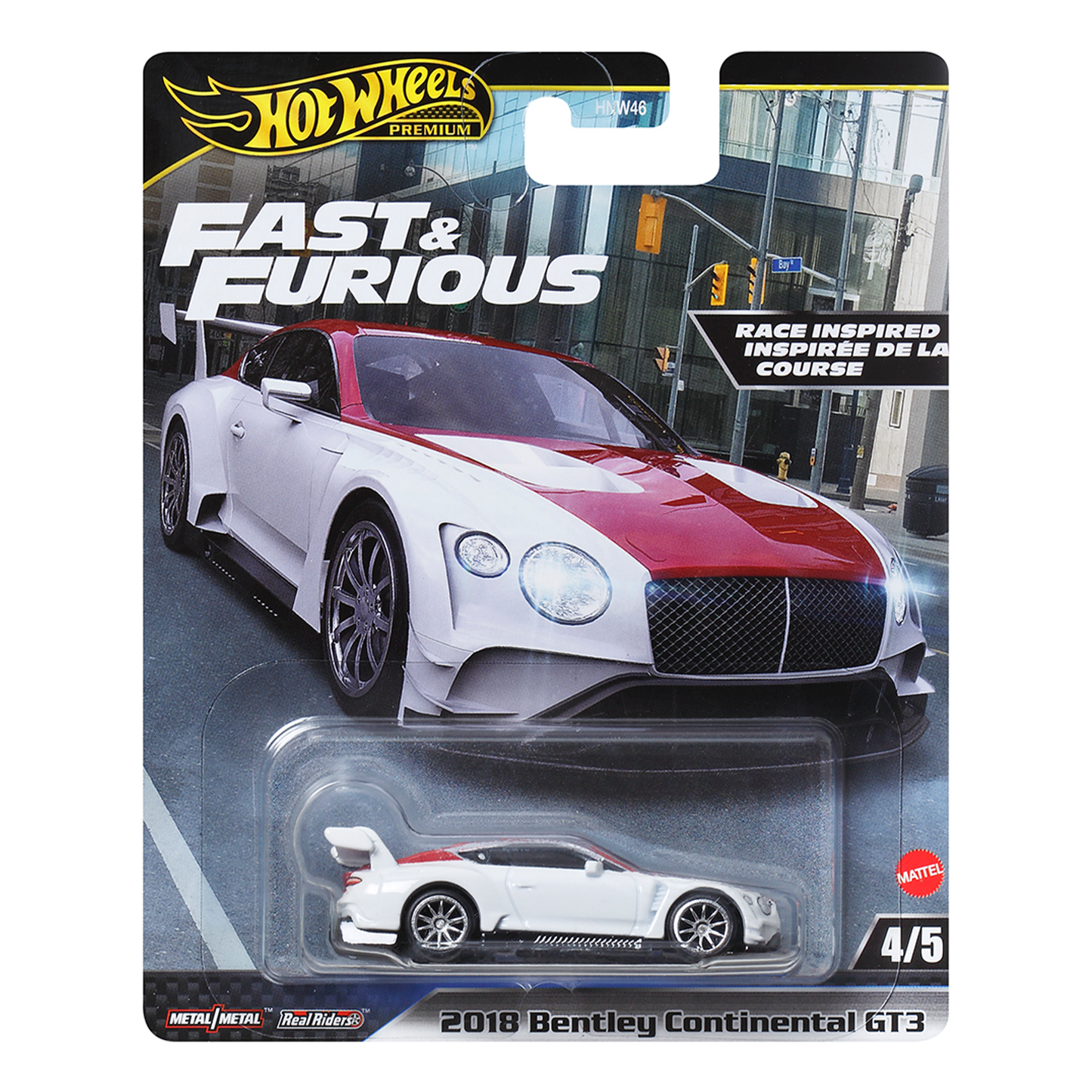 Hot Wheels Fast & Furious 2018 Bentley Continental GT3