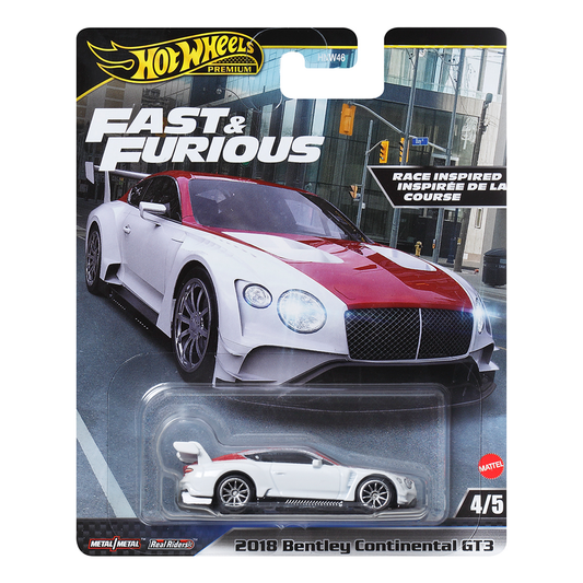 Hot Wheels Fast & Furious 2018 Bentley Continental GT3