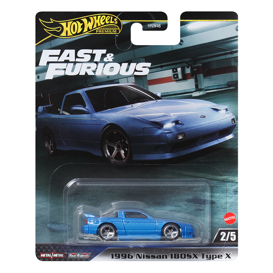 Hot Wheels Fast & Furious 1996 Nissan 180SX Type X