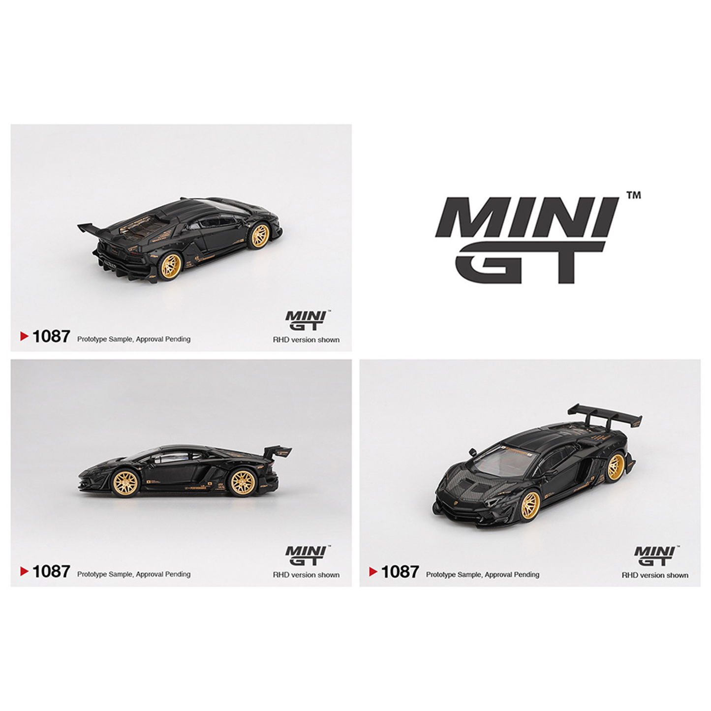 Mini GT LB-WORKS Lamborghini Aventador Limited Edition