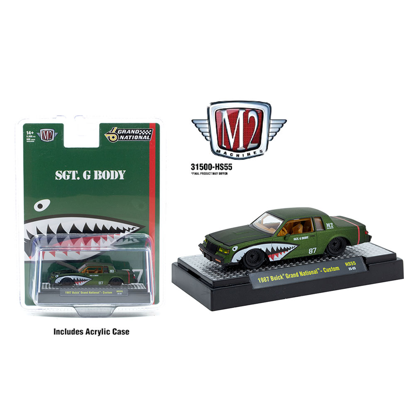 M2 1987 Buick Grand National Shark Mouth