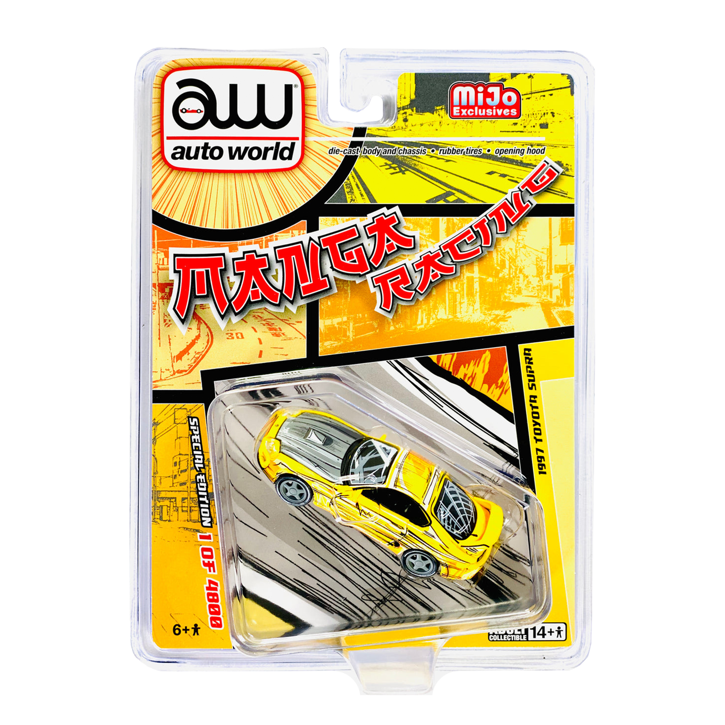 Auto World 1997 Toyota Supra Manga Art