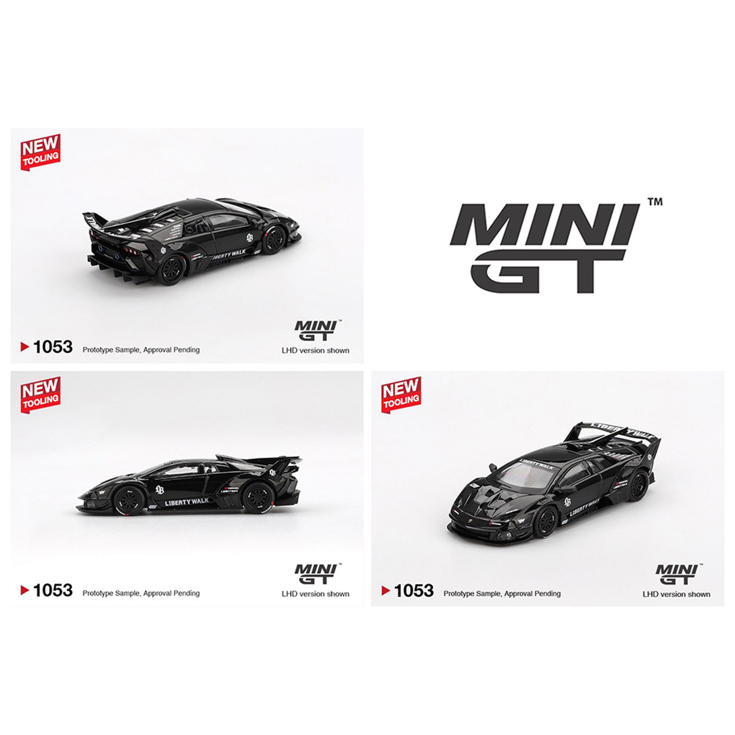 Mini GT Lamborghini LB-Silhouette WORKS MURCIELAGO GT