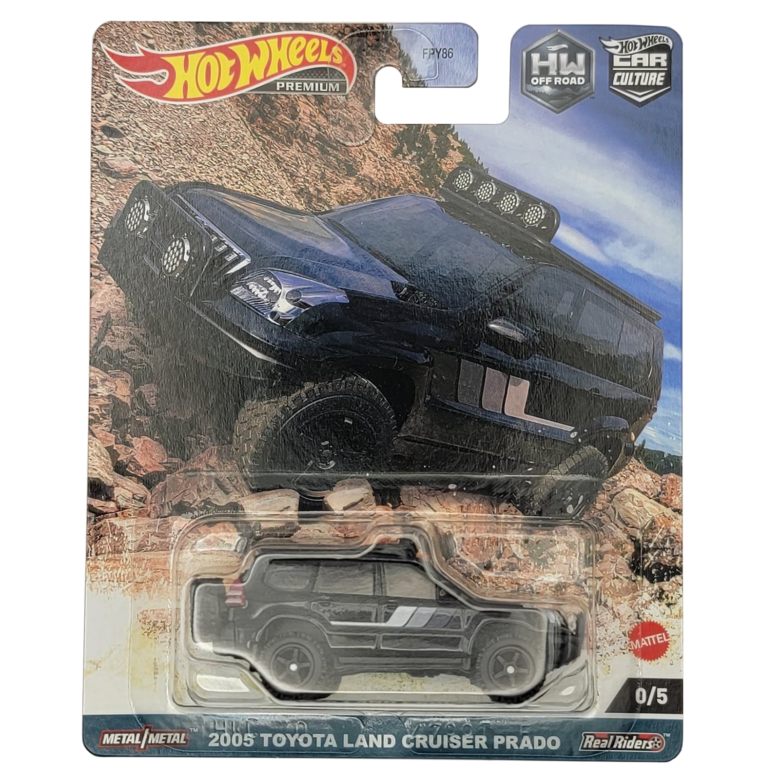 Hot Wheels Premium 2005 Toyota Land Cruiser Prado Off Road 2023 (In-Stock) New Hot Wheels Premium 2005 Toyota Land Cruiser Prado Off Road 2023 (In-Stock) New