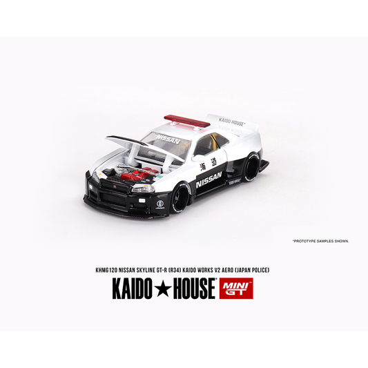 Kaido House Nissan Skyline GT-R R34 Kaido Works (V2 Aero) Police