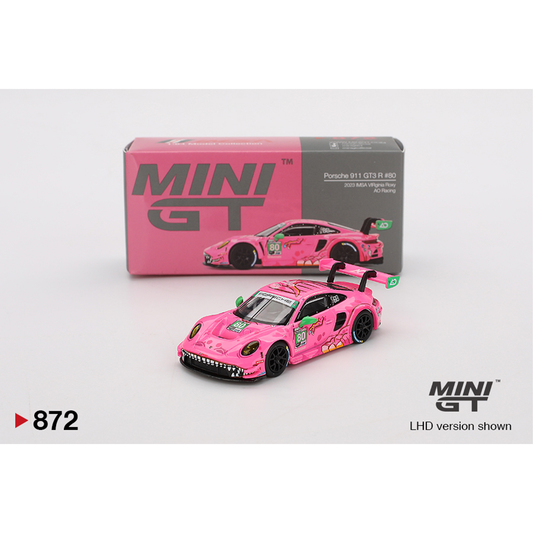 Mini GT Porsche 911 GT3 R #80 AO Racing 2023 IMSA VIRginia