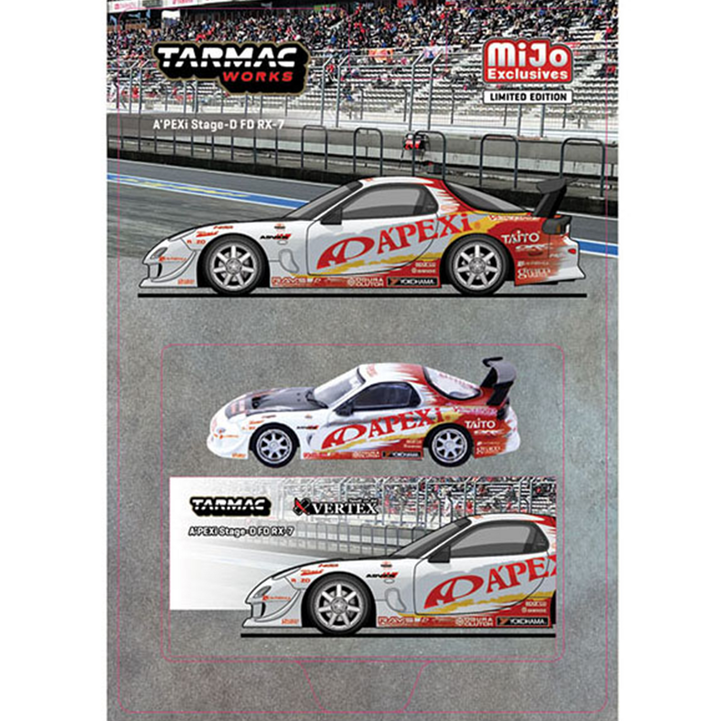 Tarmac Works A’PEXi Stage-D FD RX-7