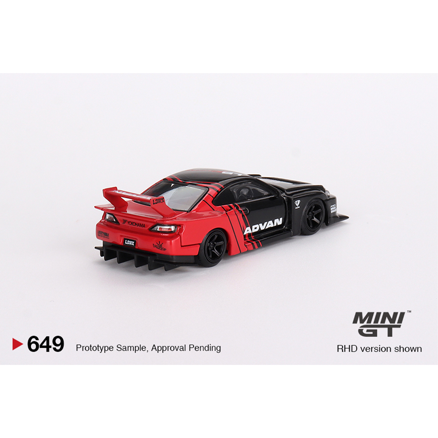 Mini GT Nissan LB-Super Silhouette S15 Silvia, Advan