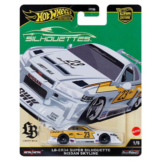 Hot Wheels Silhouettes LB-ER34 Super Silhouette Nissan Skyline