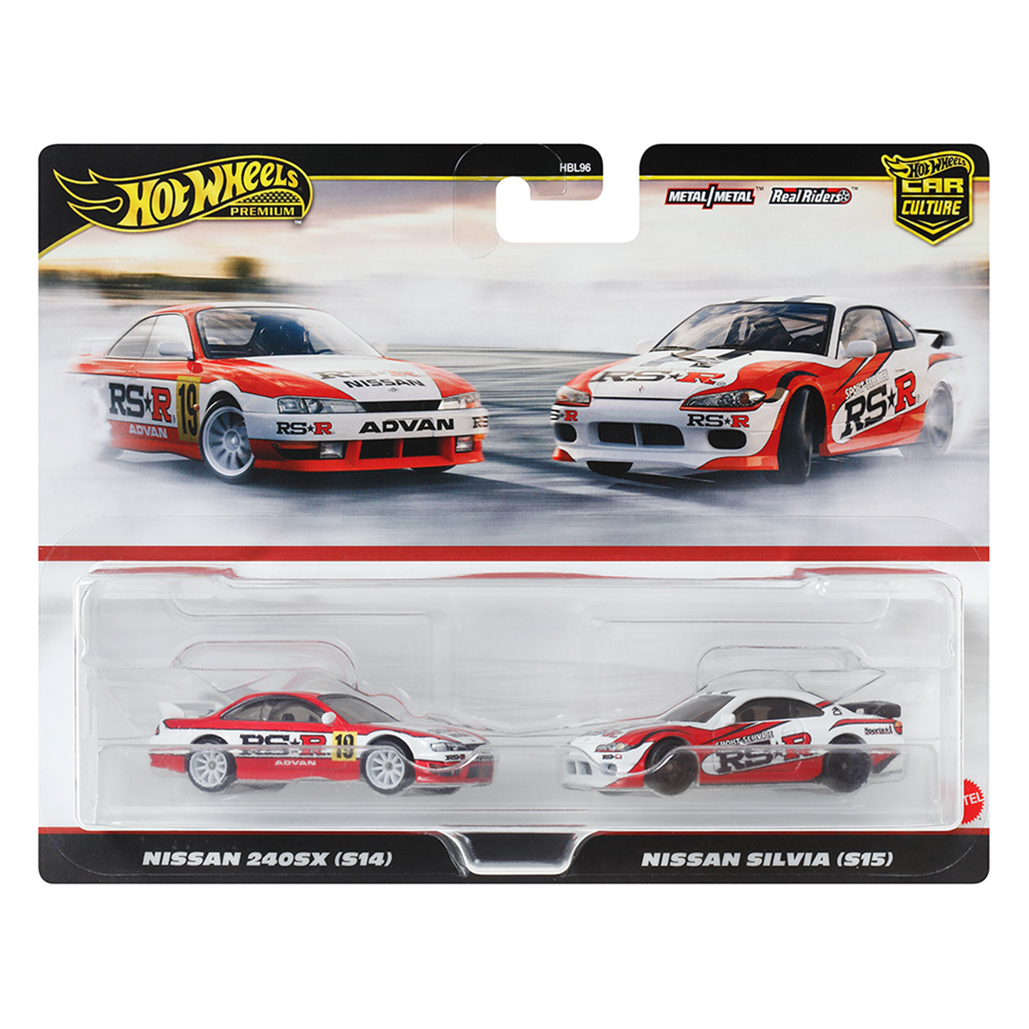 Car Culture Premium 2-pack Nissan 240SX (S14) / Nissan Siliva (S15)