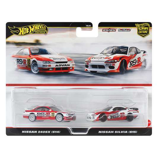 Car Culture Premium 2-pack Nissan 240SX (S14) / Nissan Siliva (S15)