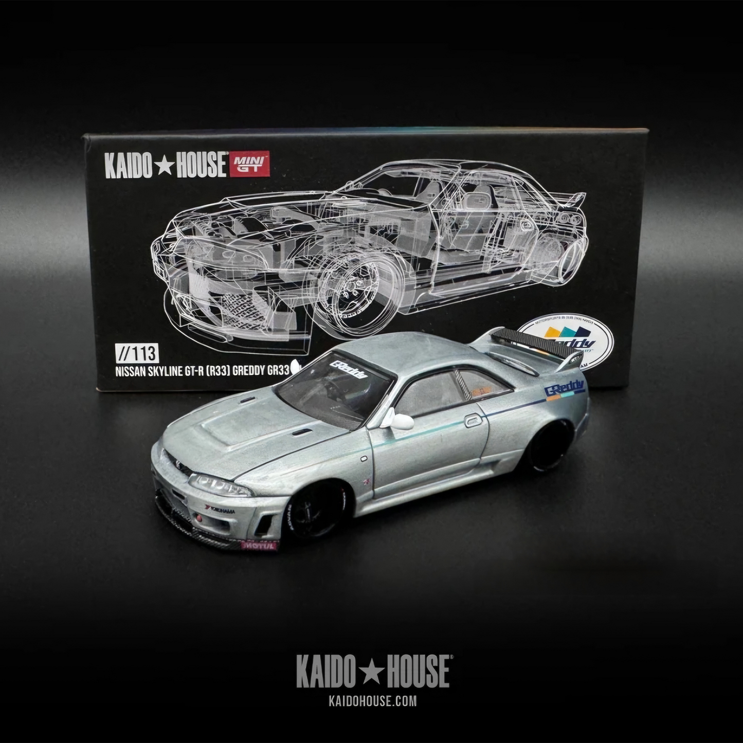 Kaido House Nissan Skyline GT-R R33 Greddy GR33 V1 - CHASE