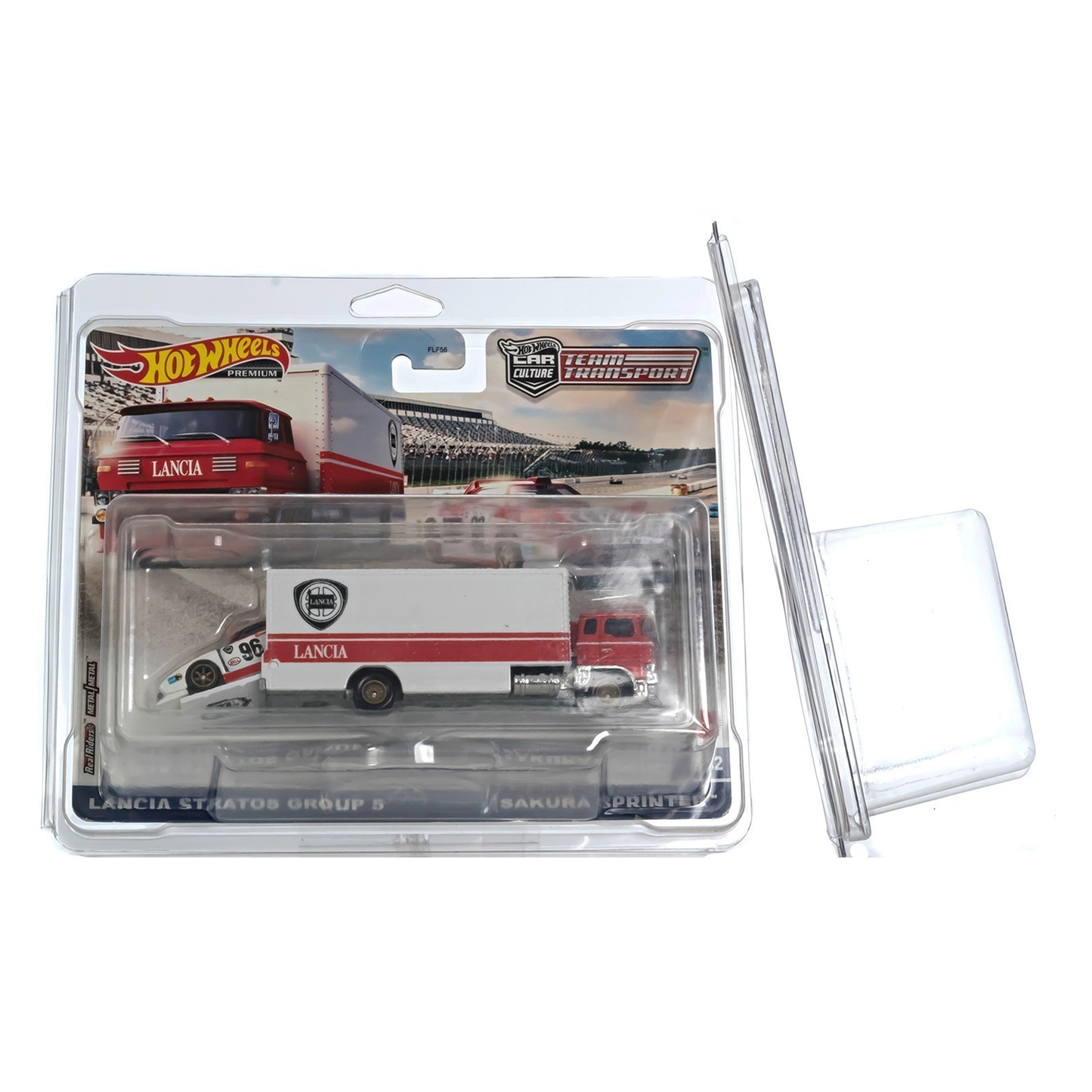 Premium Clear Protector Case for Hot Wheels Team Transport