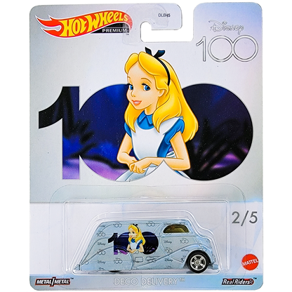 Hot Wheels Disney 100th Anniversary 2023 - 5 CAR SET