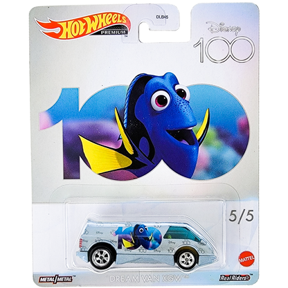 Hot Wheels Disney 100th Anniversary 2023 - 5 CAR SET