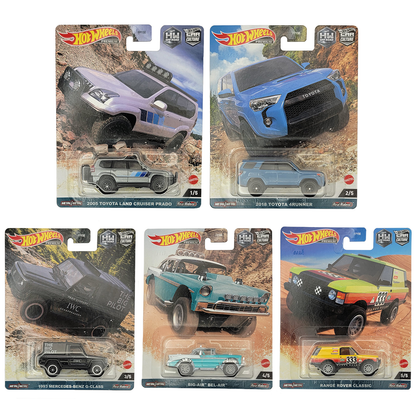 Hot Wheels Car Culture 2023 Set F OFF ROAD - 5 CAR SET