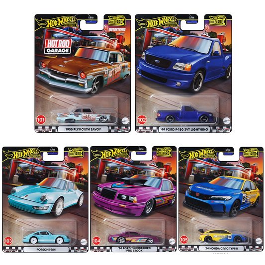 Hot Wheels Boulevard 2024 Release 3 - 5 CAR SET