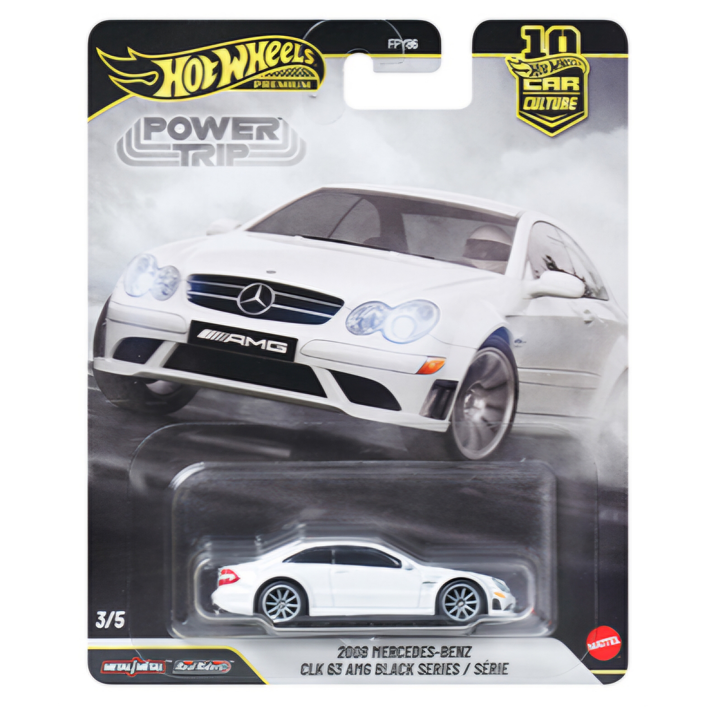 Hot Wheels Power Trip ’08 Mercedes-Benz CLK63 AMG Black Series