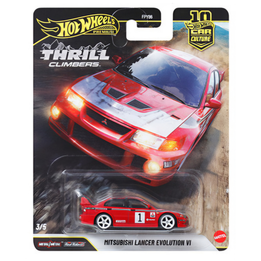 Hot Wheels Thrill Climbers Mitsubishi Lancer Evolution VI