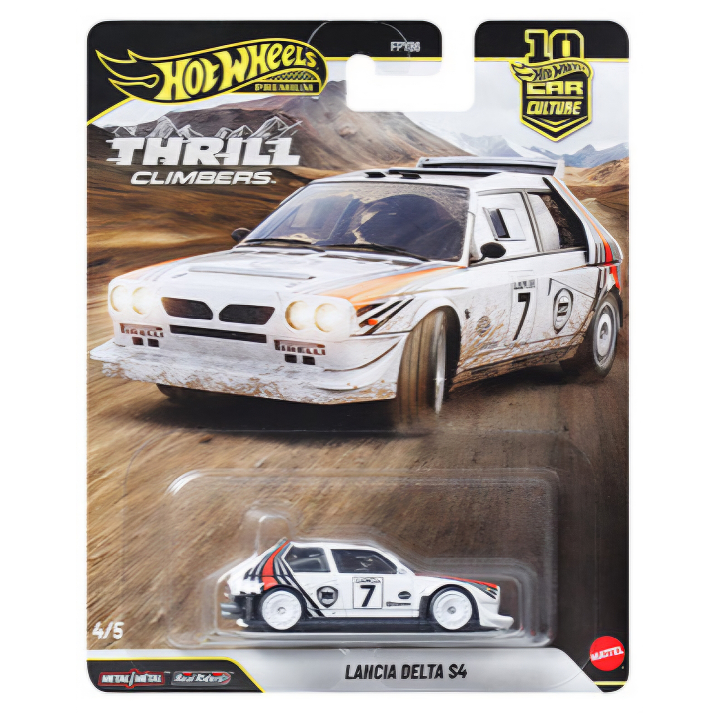 Hot Wheels Thrill Climbers Lancia Delta S4