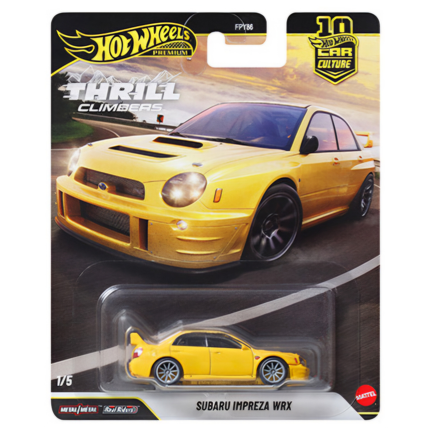 Hot Wheels Thrill Climbers Subaru Impreza WRX