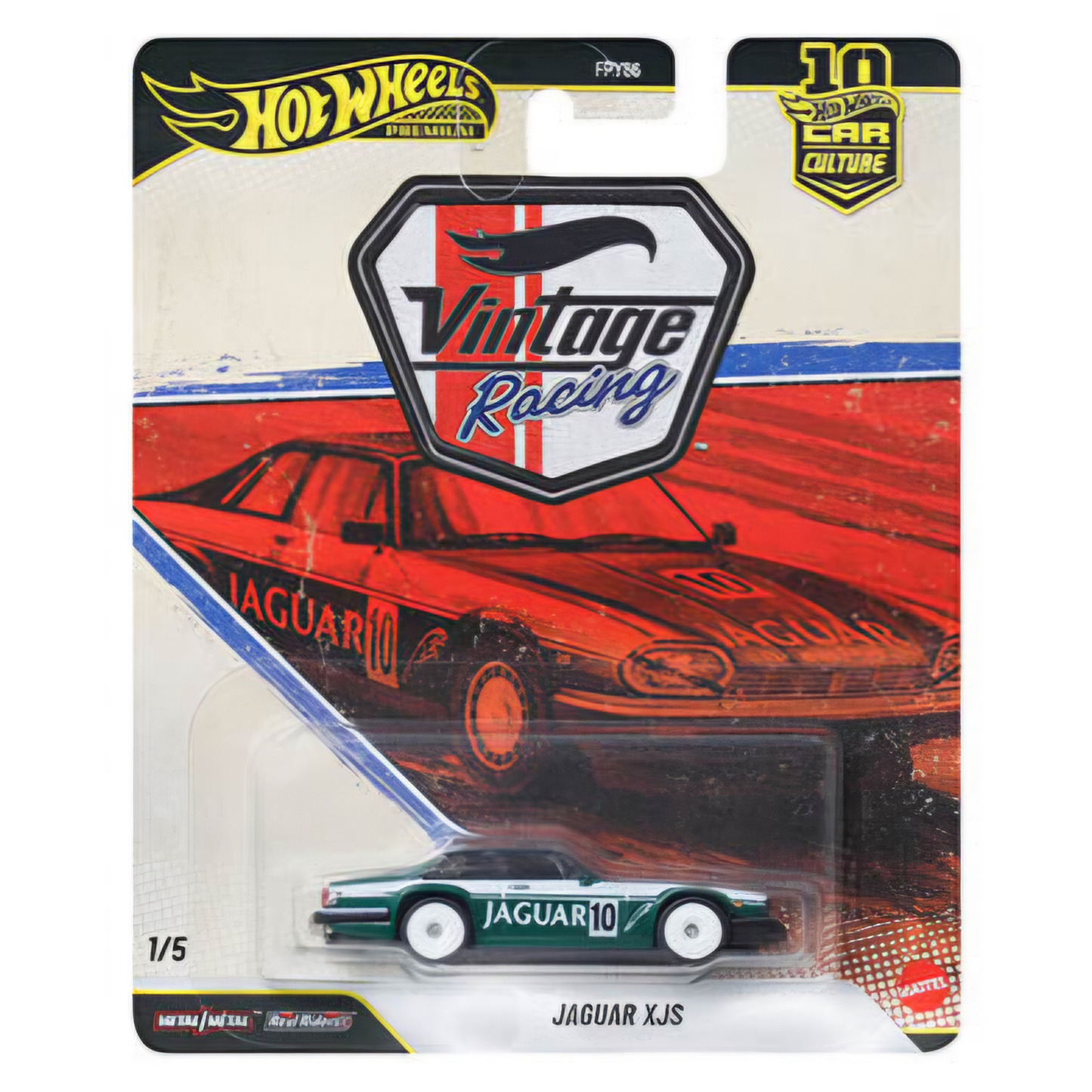 Hot Wheels Vintage Racing Jaguar XJS