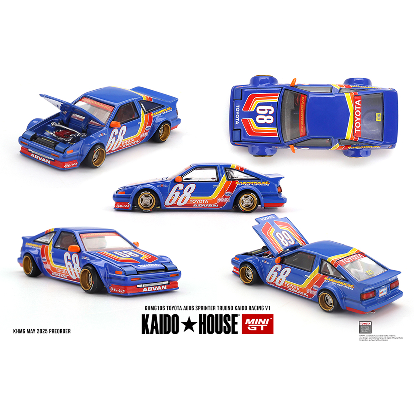 Kaido House Toyota AE86 Sprinter Trueno Kaido Racing V1