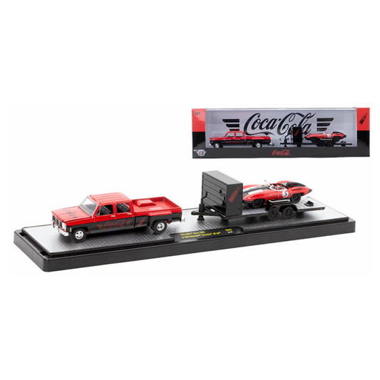 M2 Machines 1973 GMC Sierra 3500 / 1959 Chevrolet Corvette XP-86