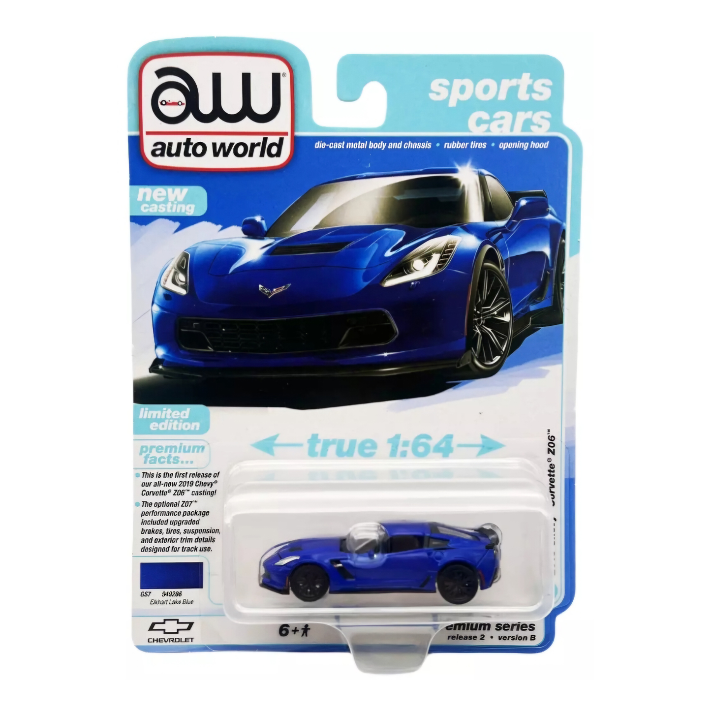 Auto World 2019 Chevrolet Corvette Z06