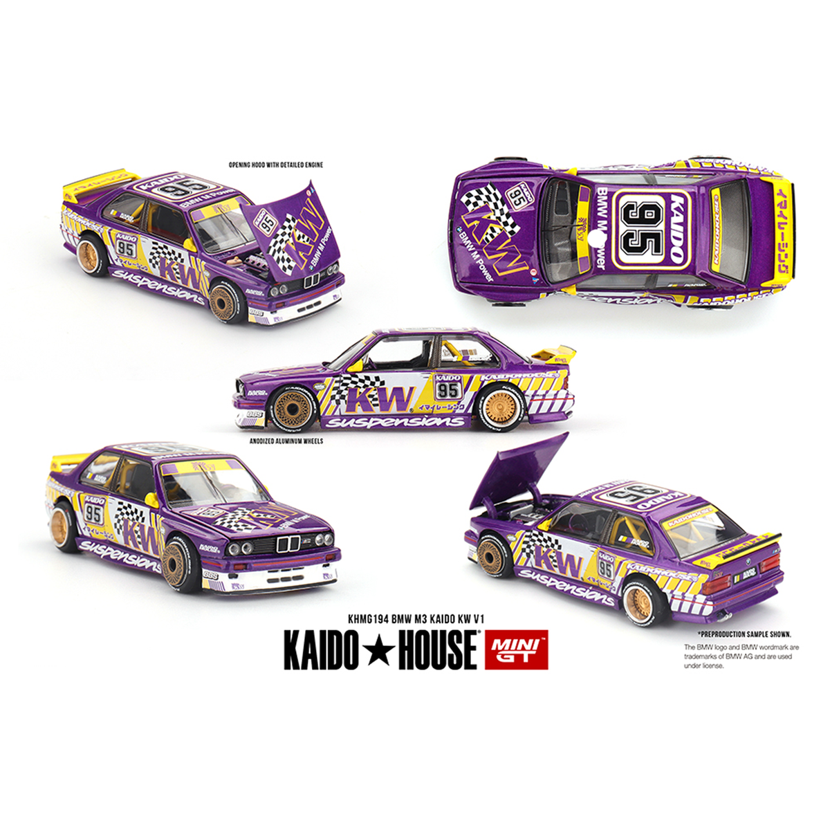 Kaido House BMW M3 (E30) Kaido KW V1 – OrlandoCityDiecast Kaido House BMW M3 (E30) Kaido KW V1 – OrlandoCityDiecast