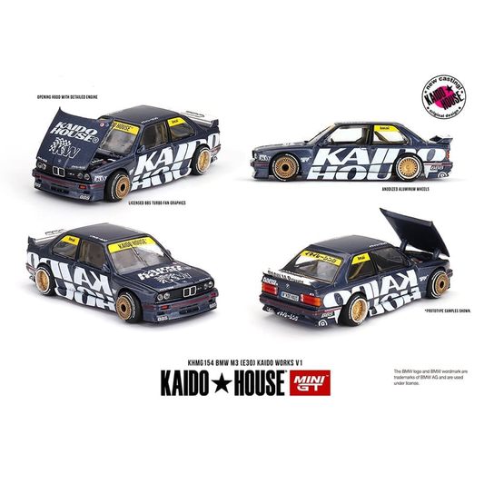 Kaido House X Mini GT BMW M3 (E30) Kaido Works V1