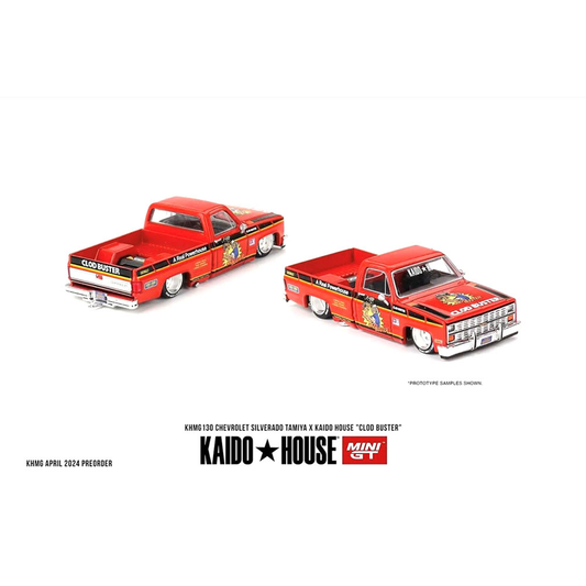 Kaido House X Mini GT Chevrolet Silverado Tamiya x Kaido House “CLOD BUSTER”